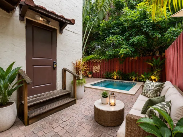 Virtually Staged Yard. 1