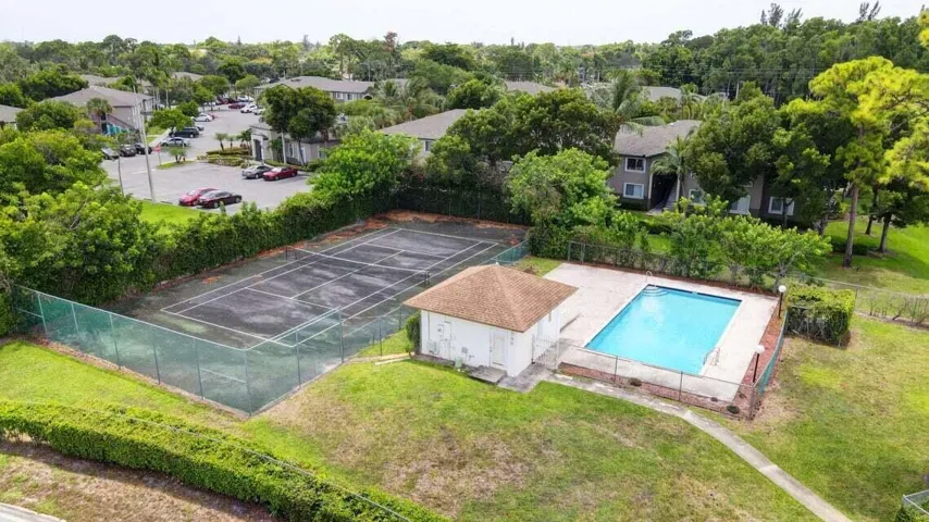 pool and tennis
