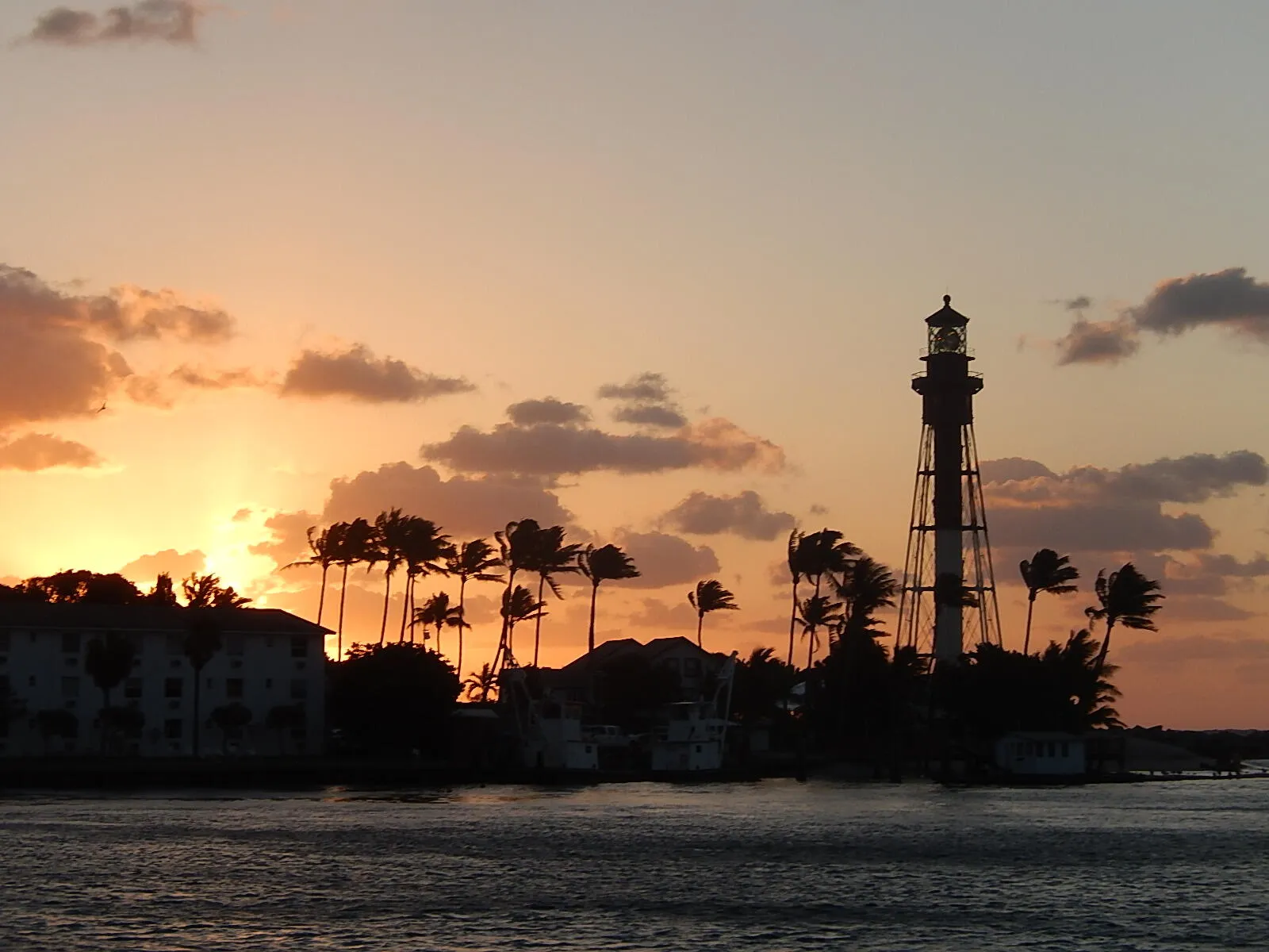 At Hillsboro Inlet.