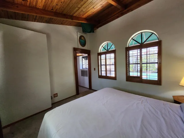 Overlooks pool and patio!