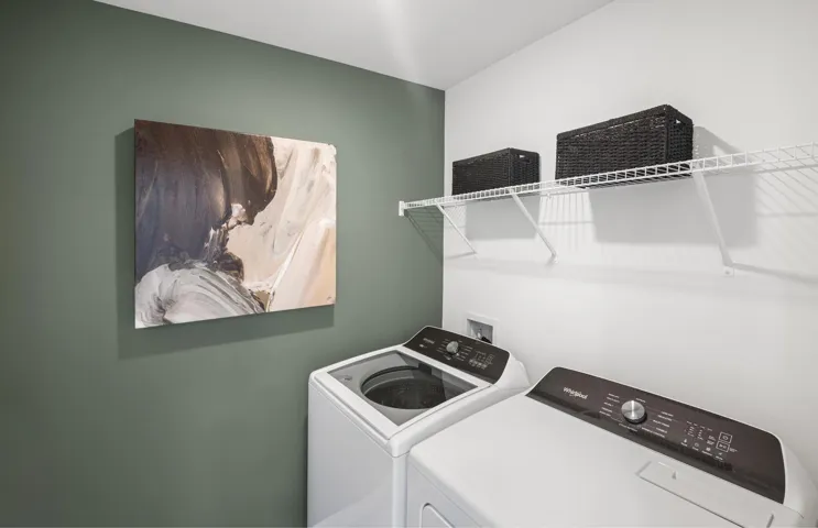 Staged photos of a similar floor plan, not of actual home.
