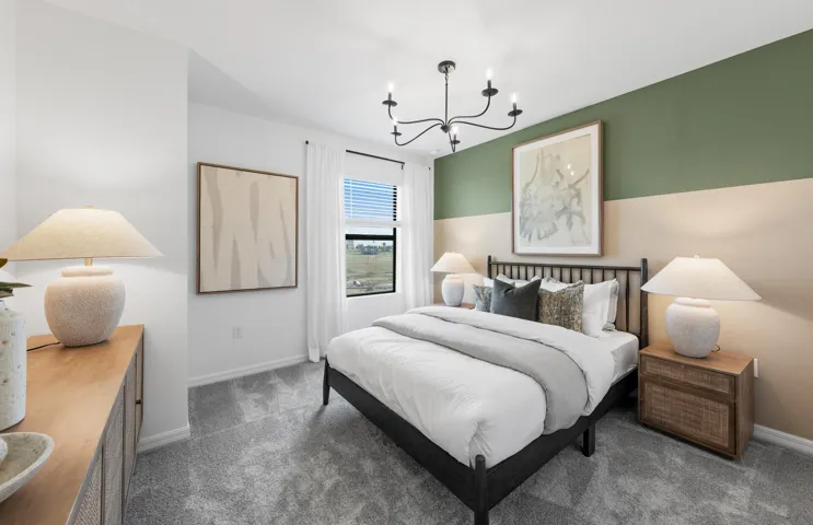 Staged photos of a similar floor plan, not of actual home.