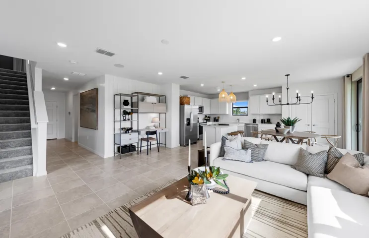 Staged photos of a similar floor plan, not of actual home.