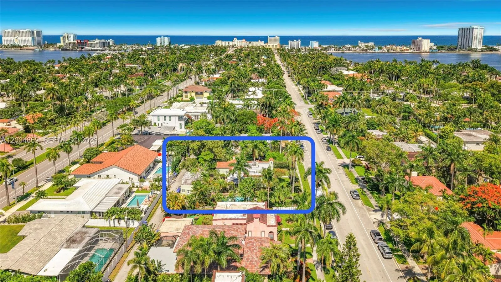 Looking East: The Intracoastal and the Ocean