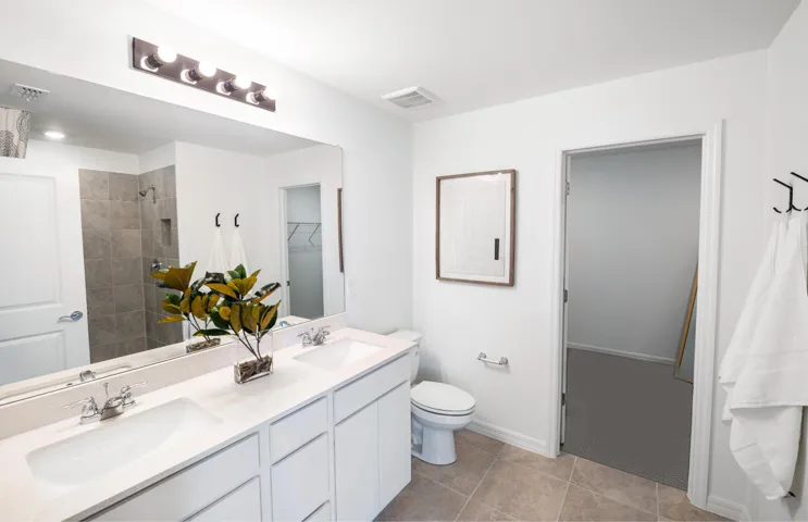 Photos are from a furnished model. Options for this home may vary.