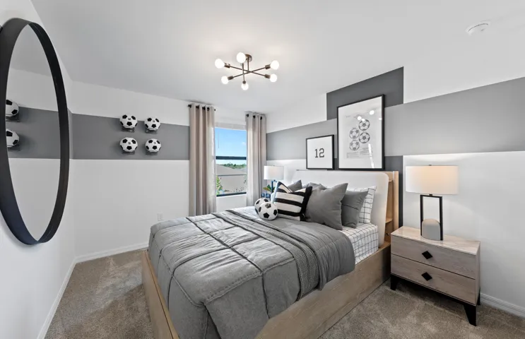 Photos are from a furnished model. Options for this home may vary.