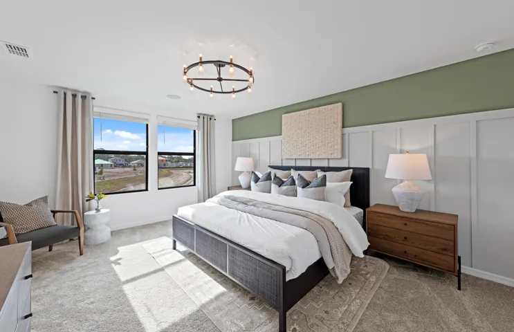 Photos are from a furnished model. Options for this home may vary.
