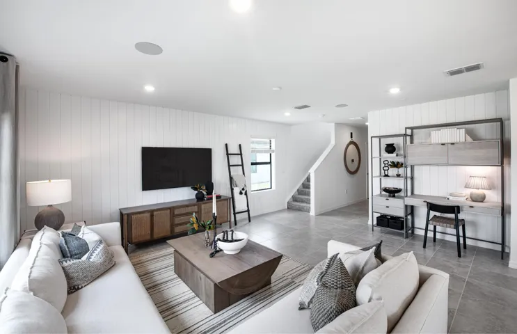 Photos are from a furnished model. Options for this home may vary.