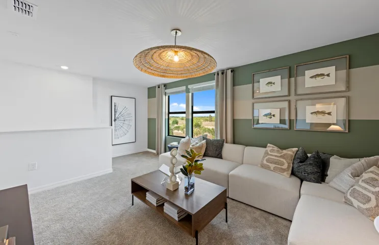 Photos are from a furnished model. Options for this home may vary.