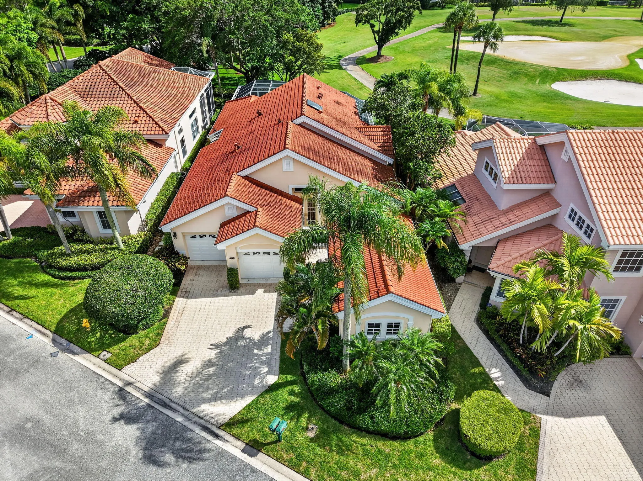AERIAL HOUSE FRONT