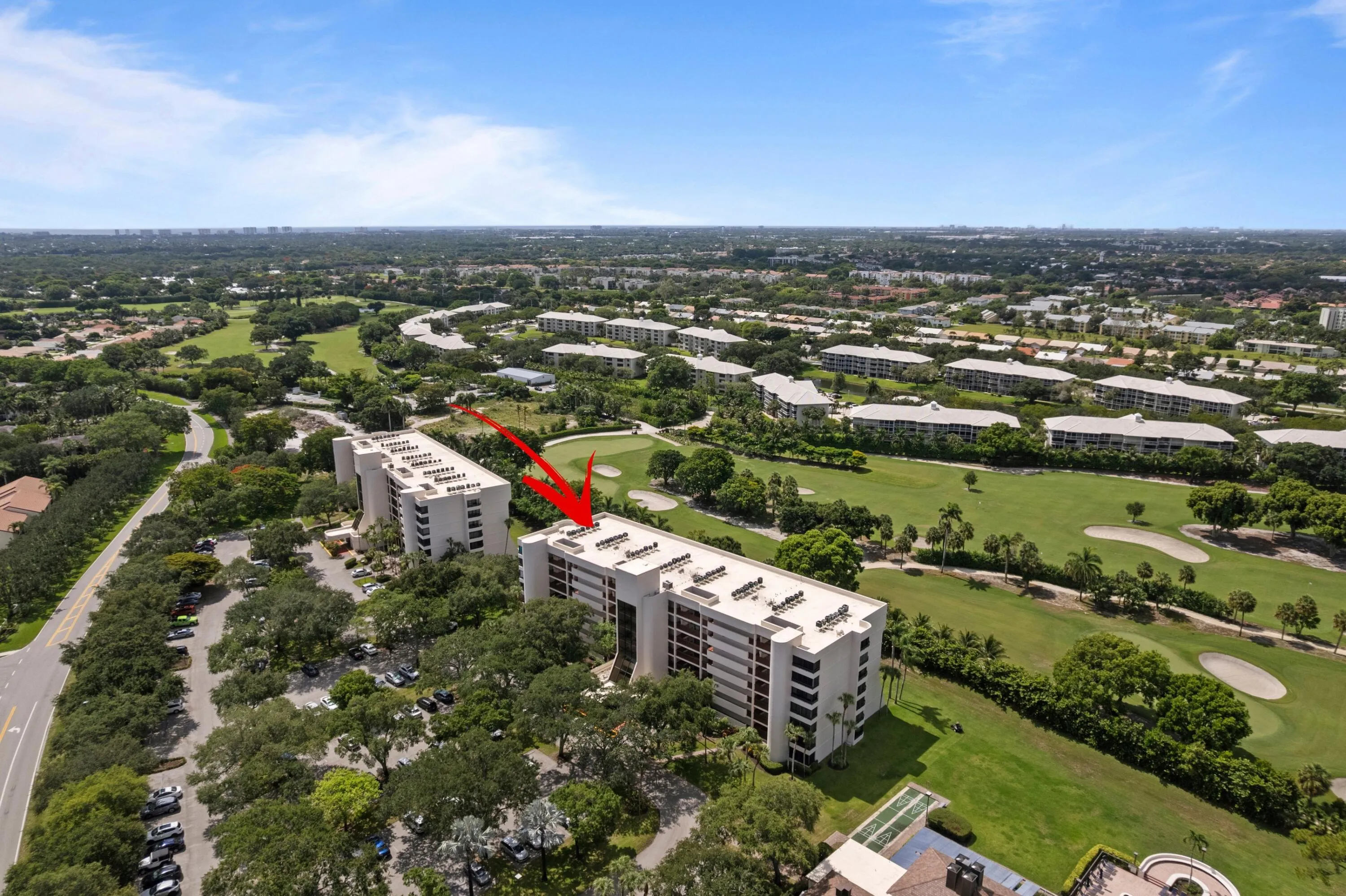 Aerial Neighborhood View