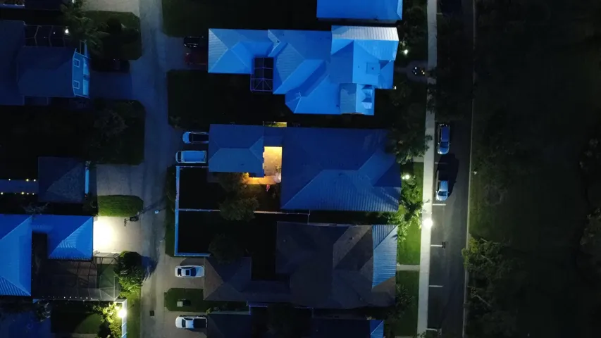 Bird's Eye View (Night)
