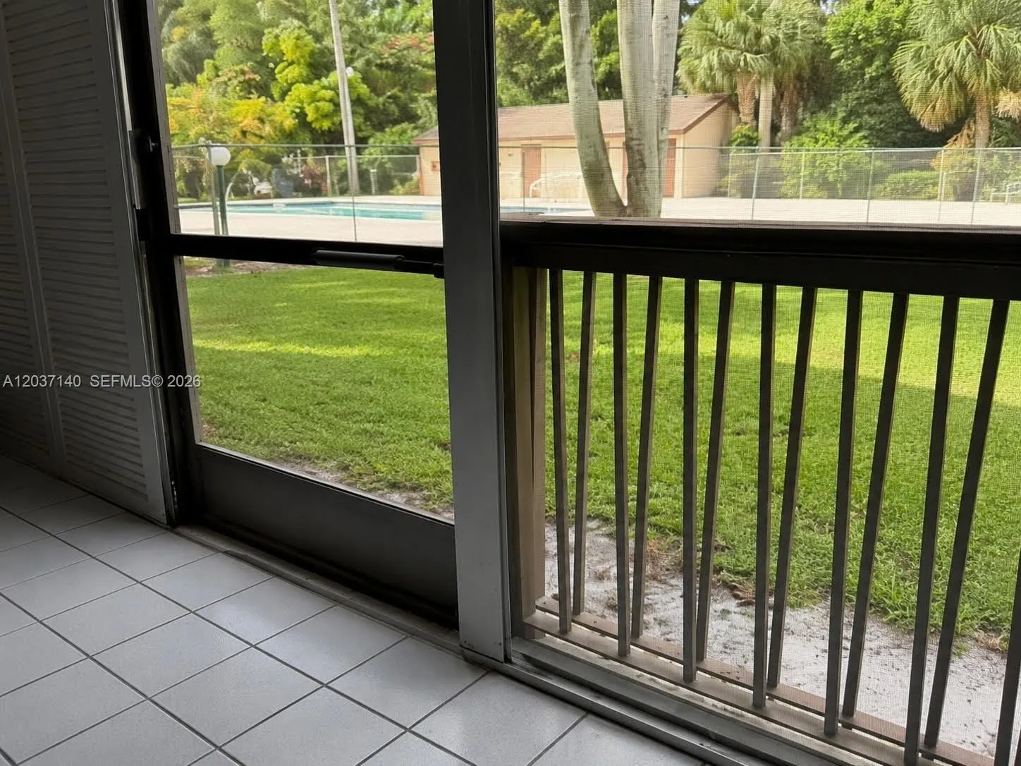 Patio direct pool access