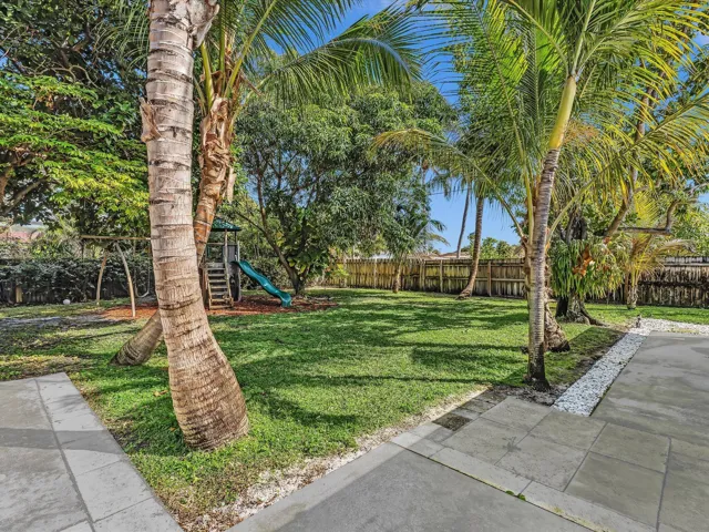 Swingset included