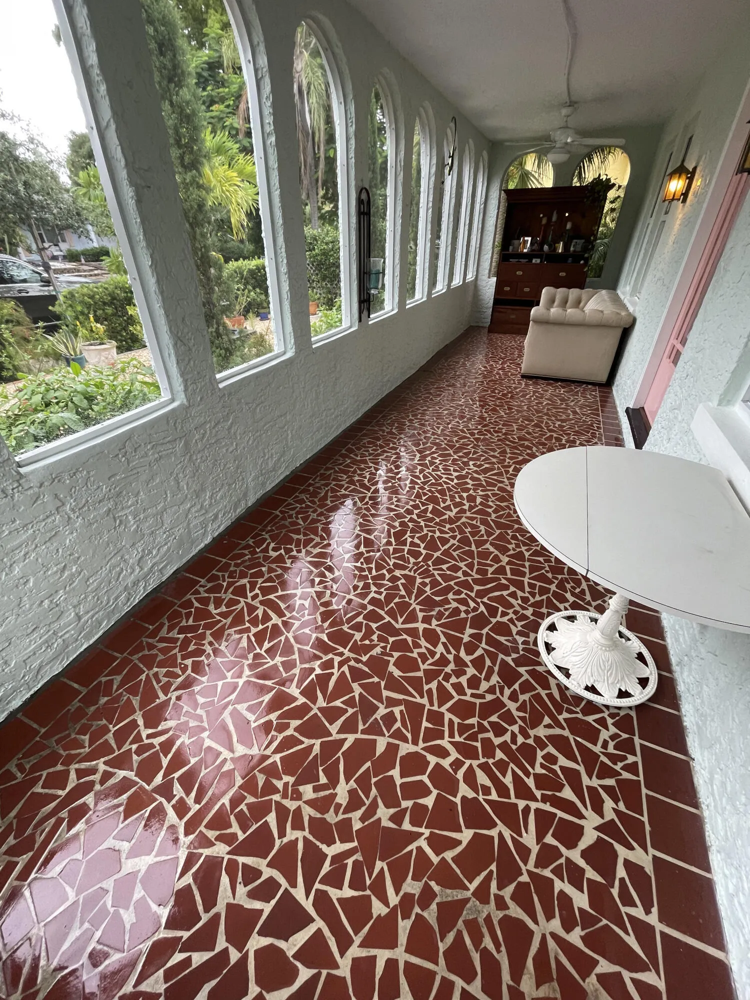 Screened Front Patio