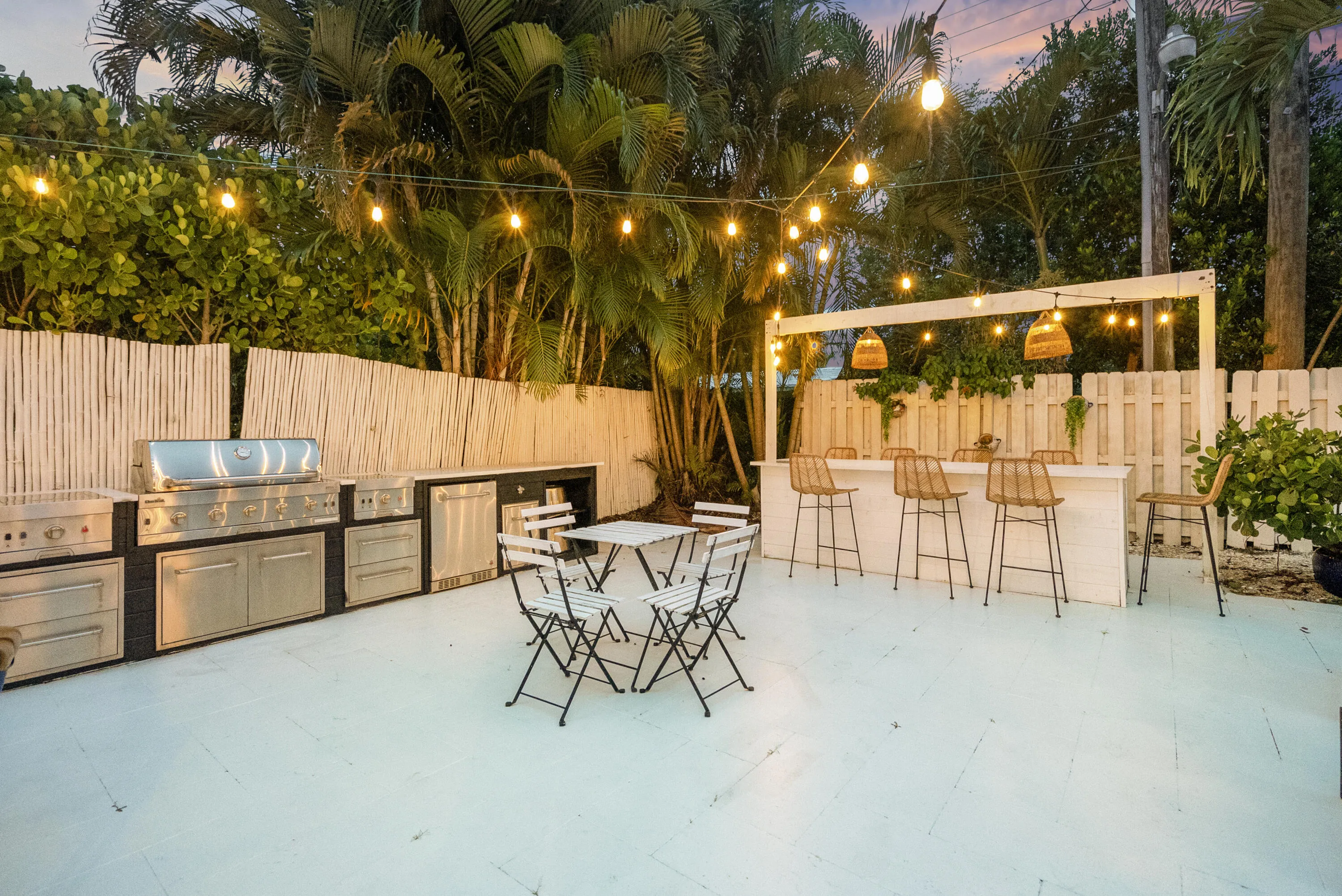 Patio Grill Area