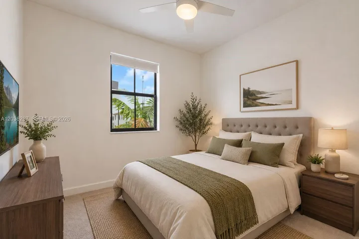 Second Bedroom- Virtually Staged