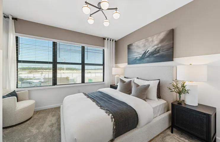 Photos are from a furnished model.