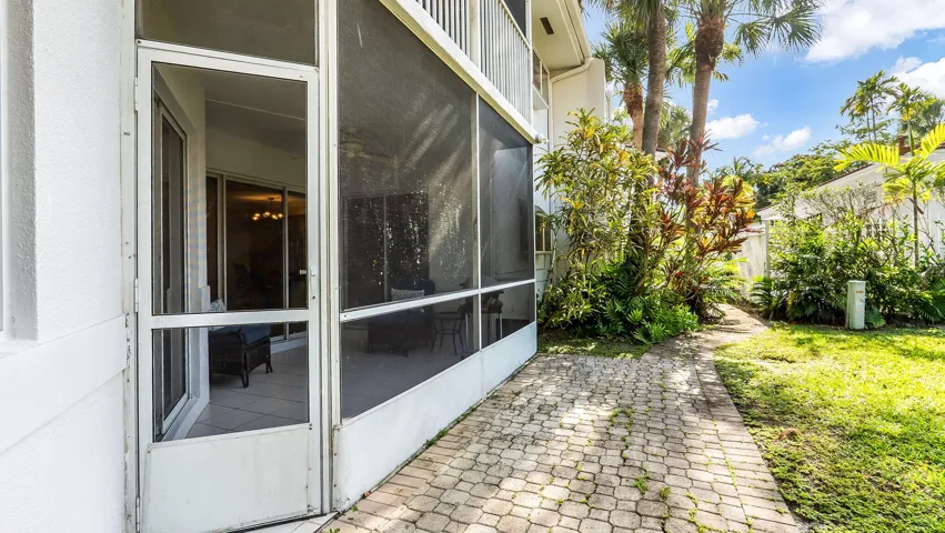 Patio and Walk Way to Pool