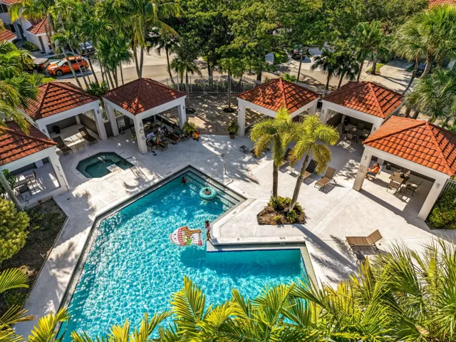 Heated Pool with Spa and Cabanas