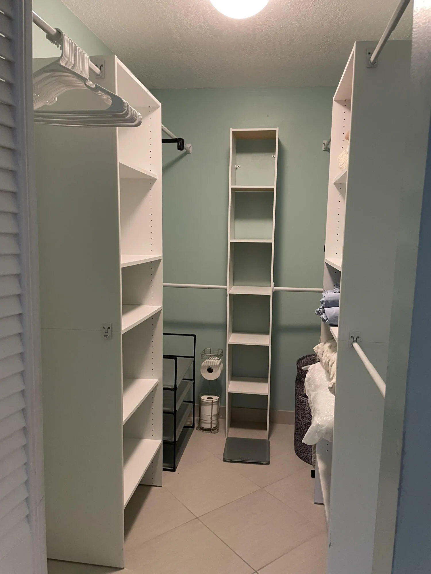 Primary closet