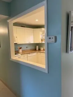 Pass through to kitchen