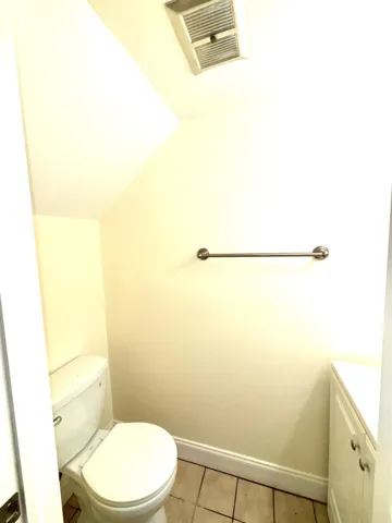 Downstairs half bath
