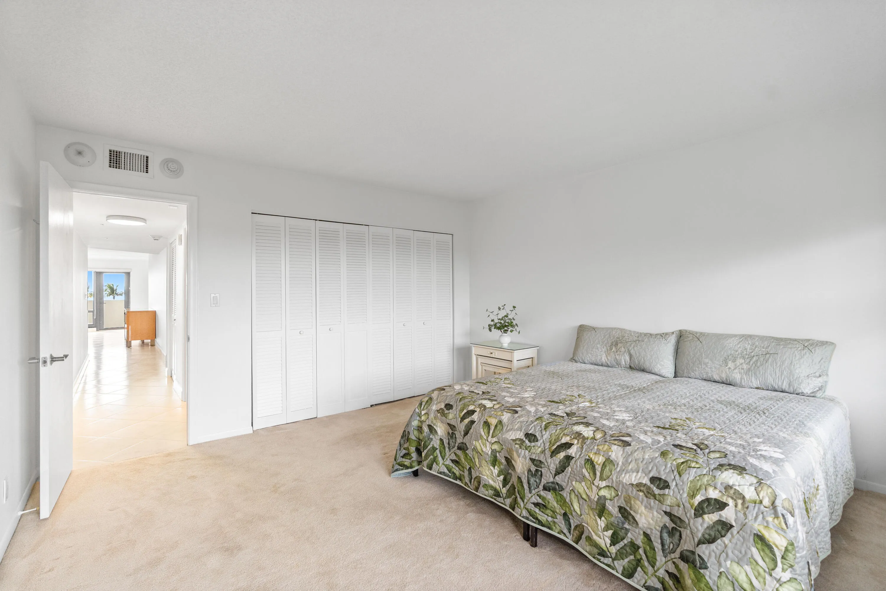 Wall of Closet Space in Second Bedroom