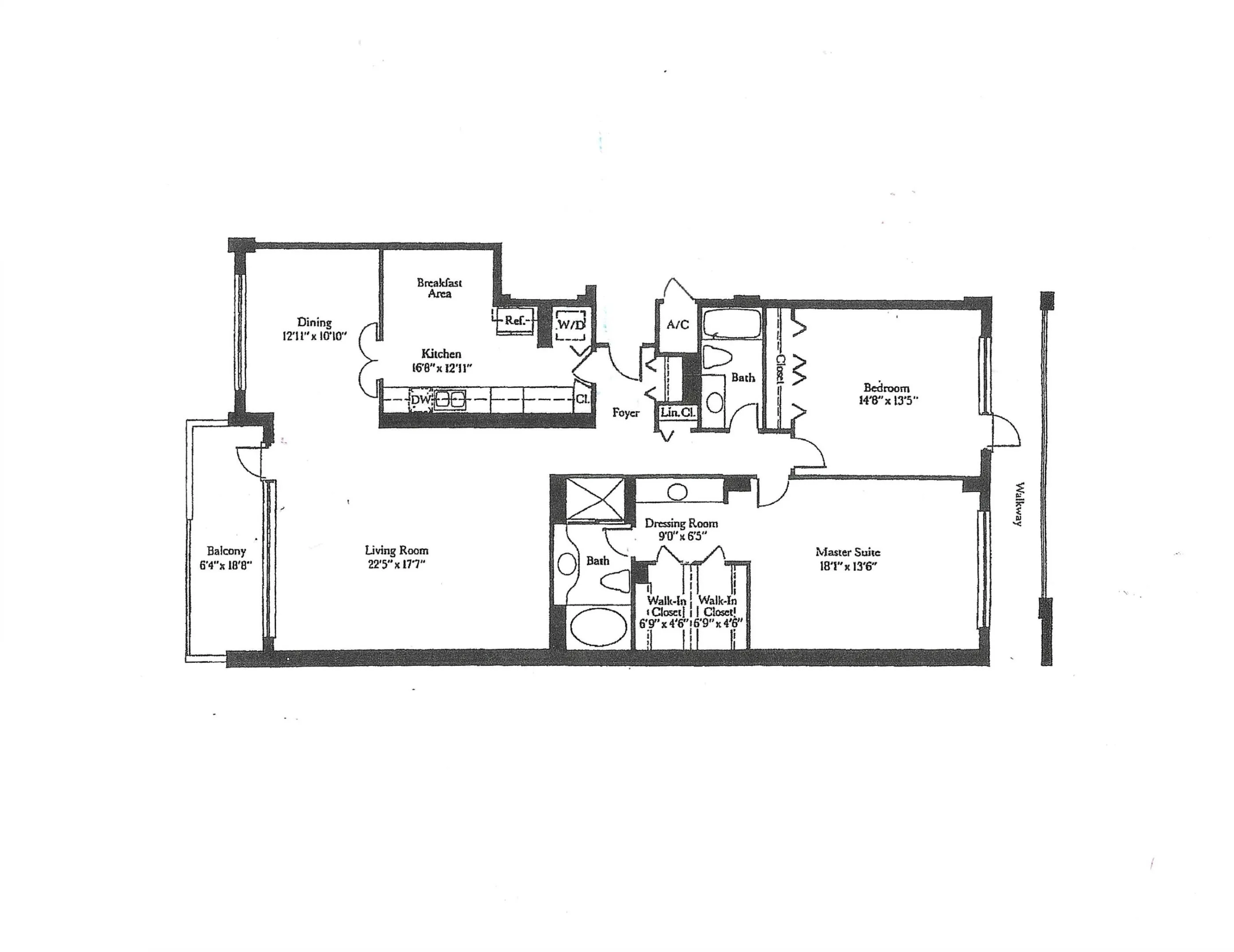 Condo Floor Plan