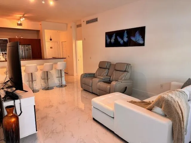 Living Area toward Kitchen