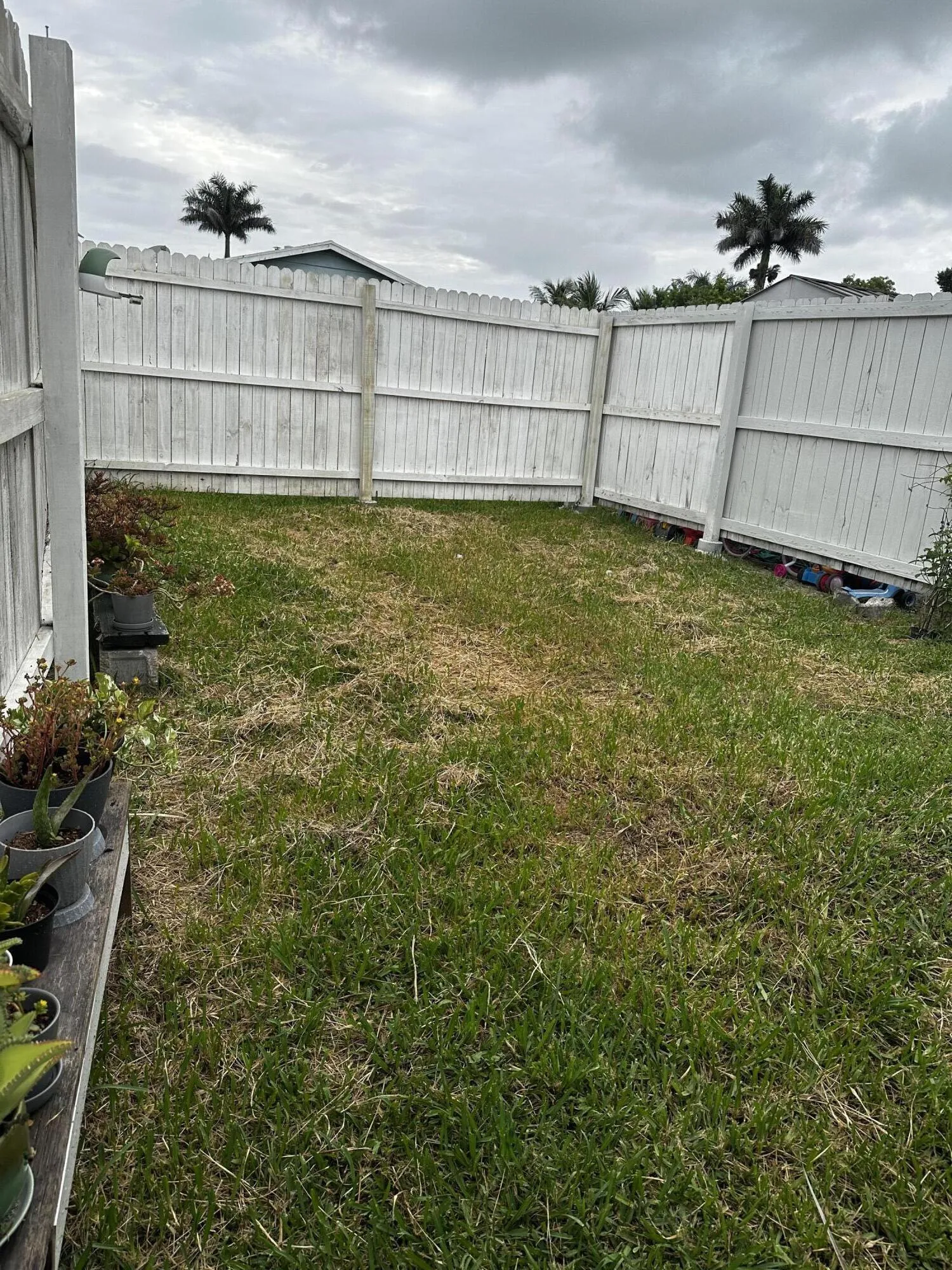Unit 1 backyard