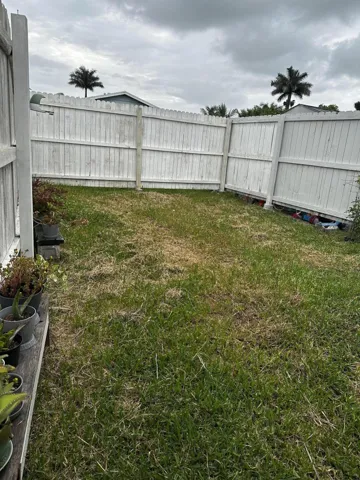 Unit 1 backyard