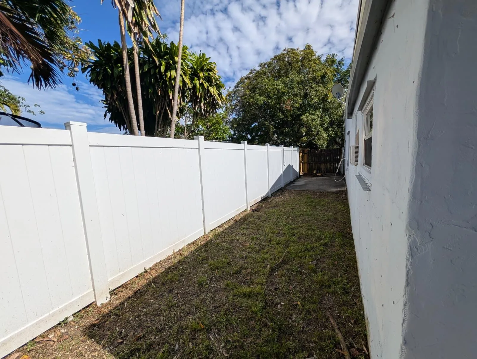side fence