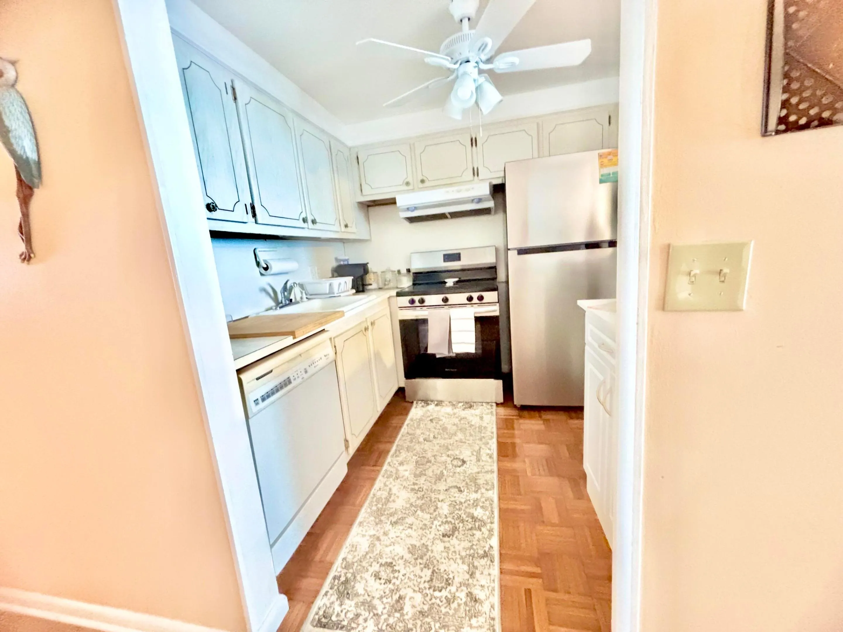 Stainless Steel Fridge & Stove