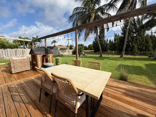 Backyard Deck
