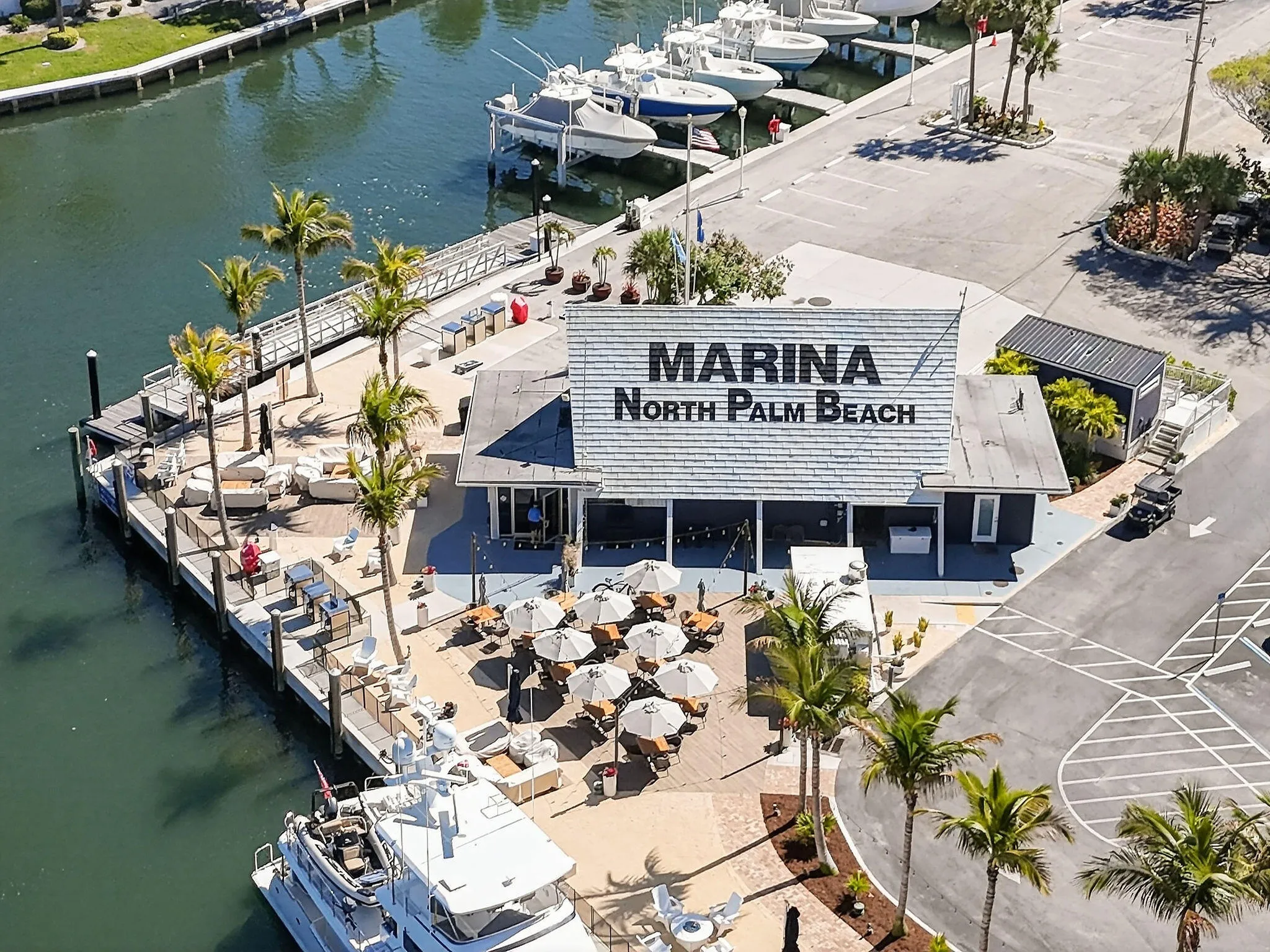 Marina Bay is adjacent to the North Palm Beach Marina