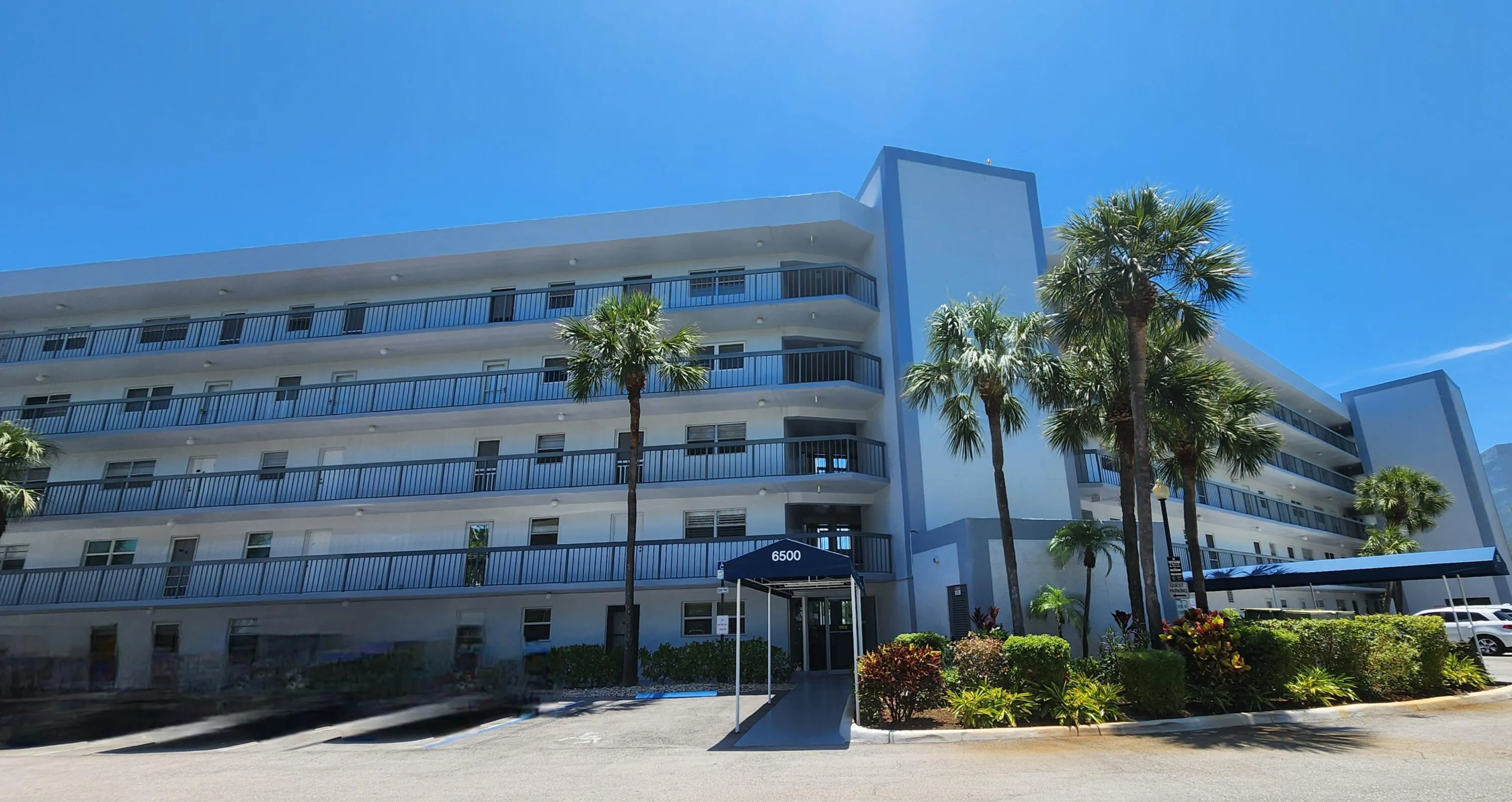 Front of building