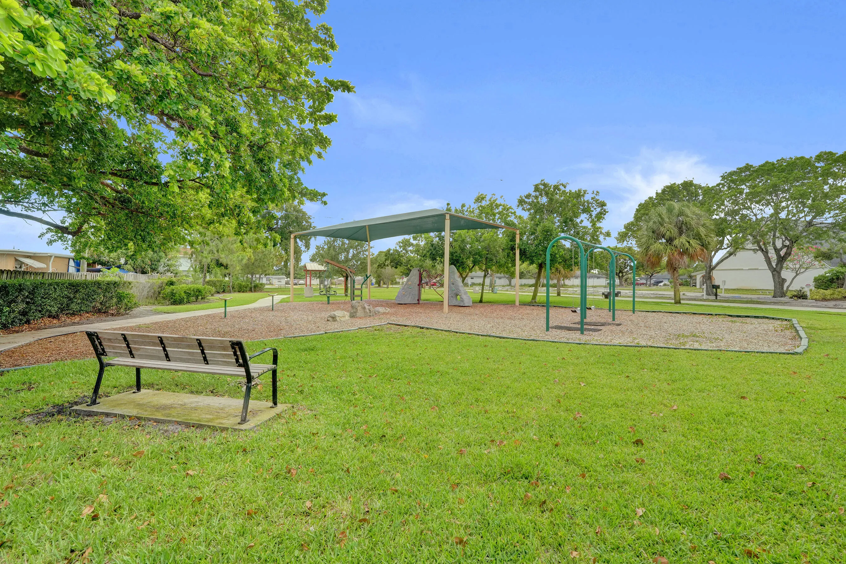 Public Park across the street