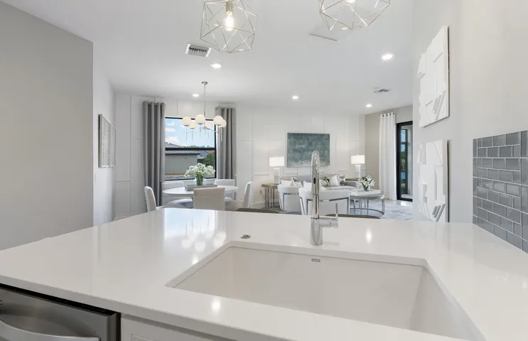 Photos are from a furnished model. Options for this home may vary