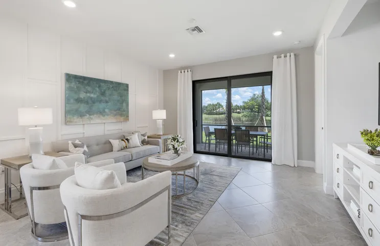Photos are from a furnished model. Options for this home may vary