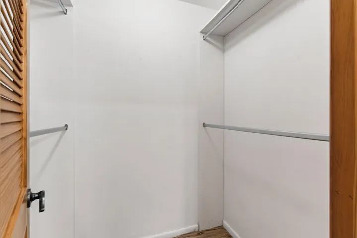 Large walk-in closet