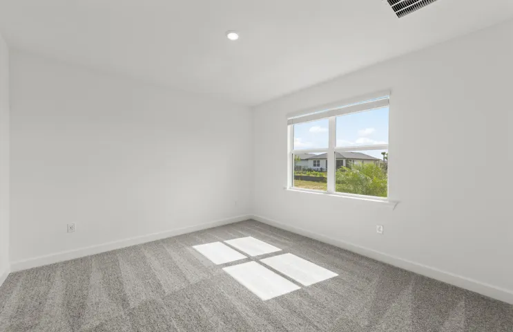 Floor plan of the actual home.