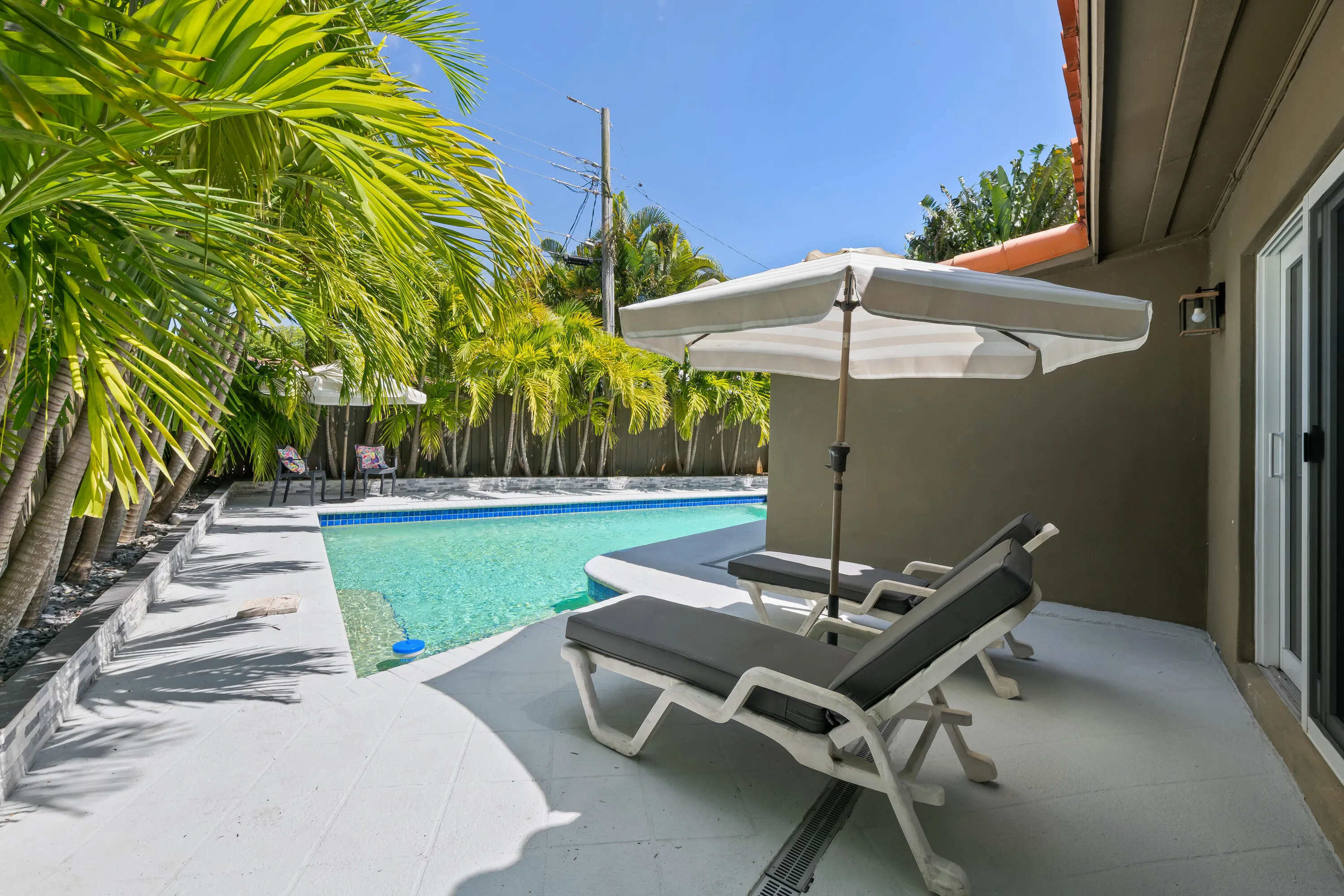 Pool area