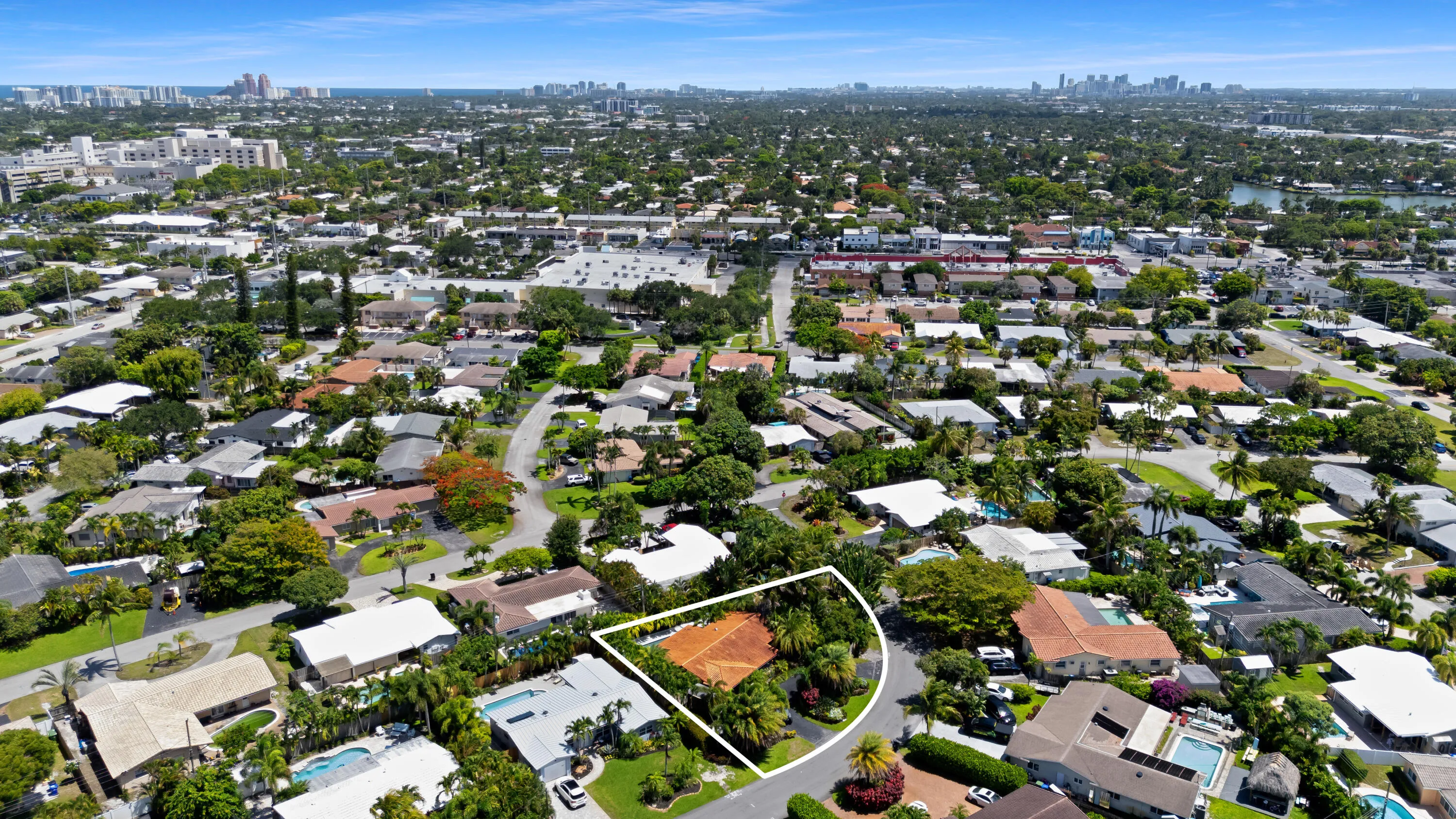 Aerial view