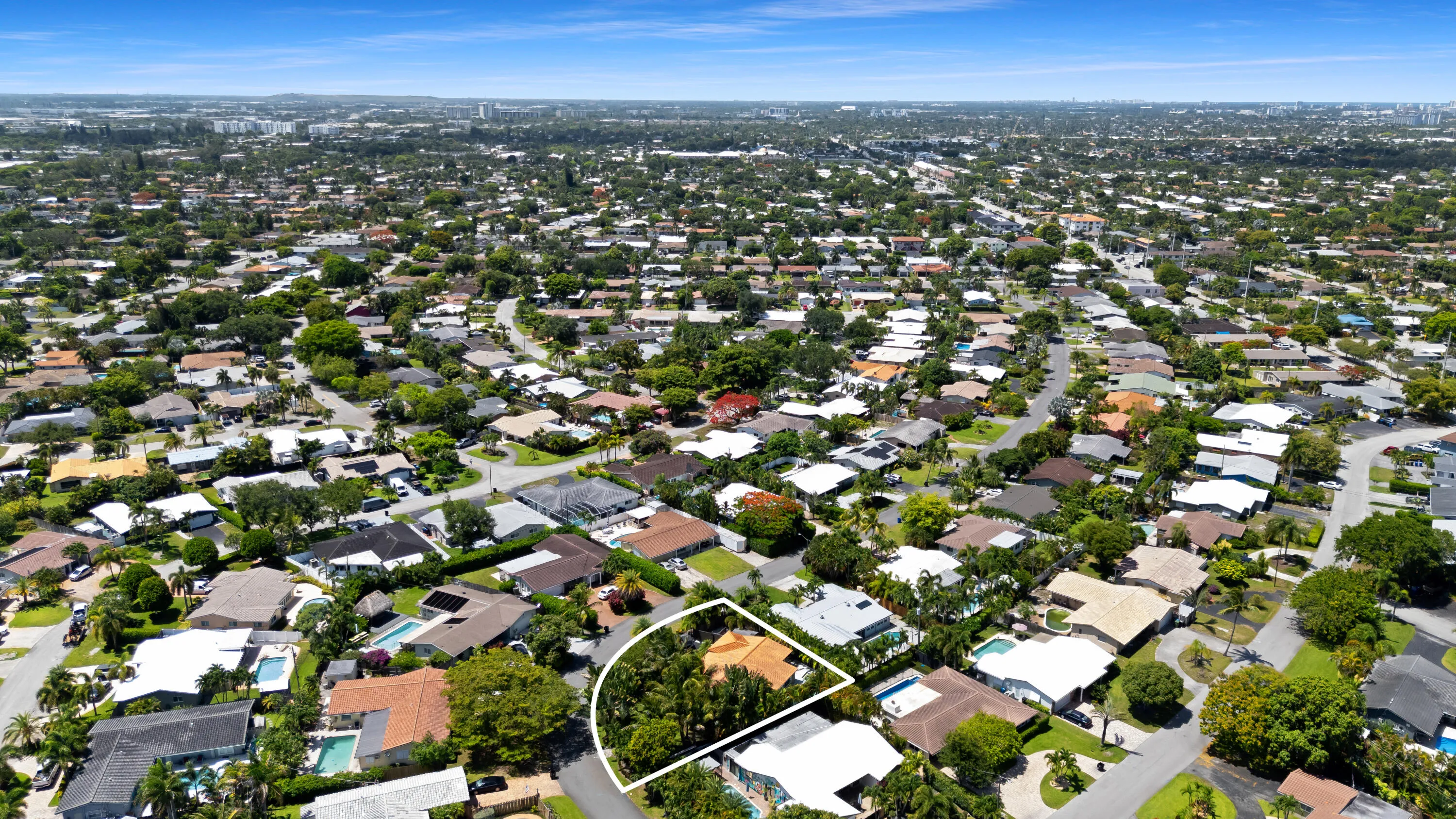 Aerial view
