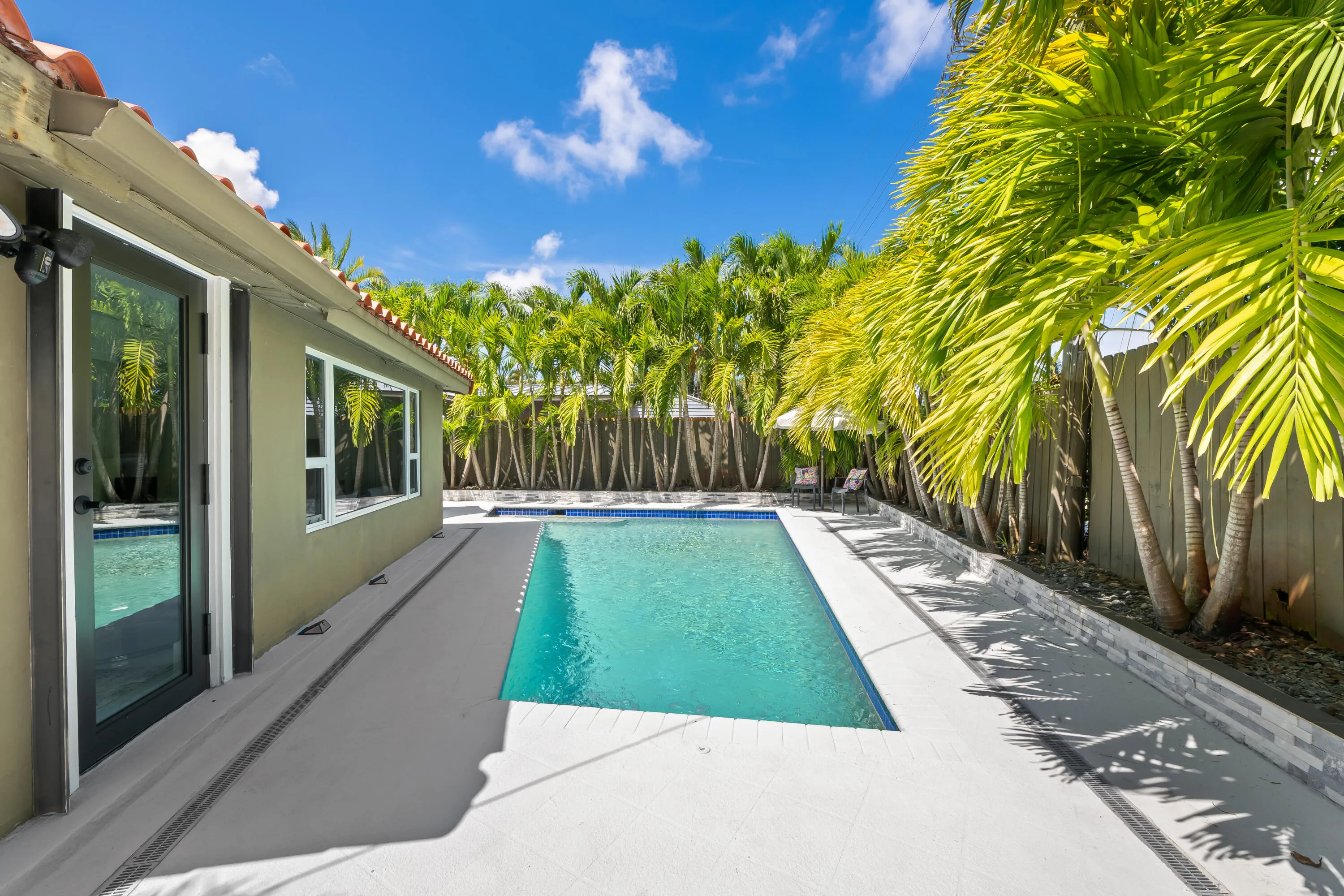 Pool area