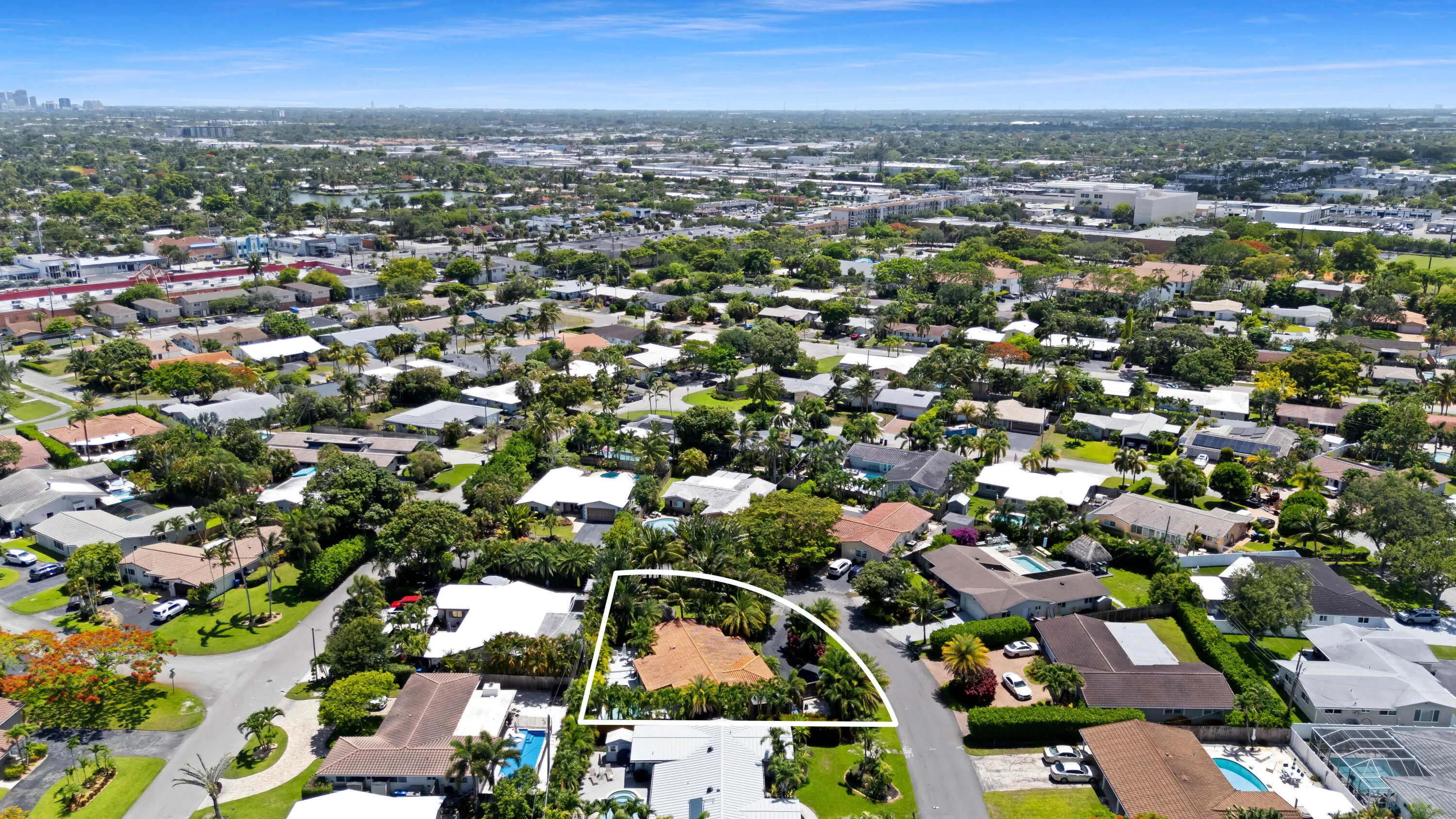 Aerial view