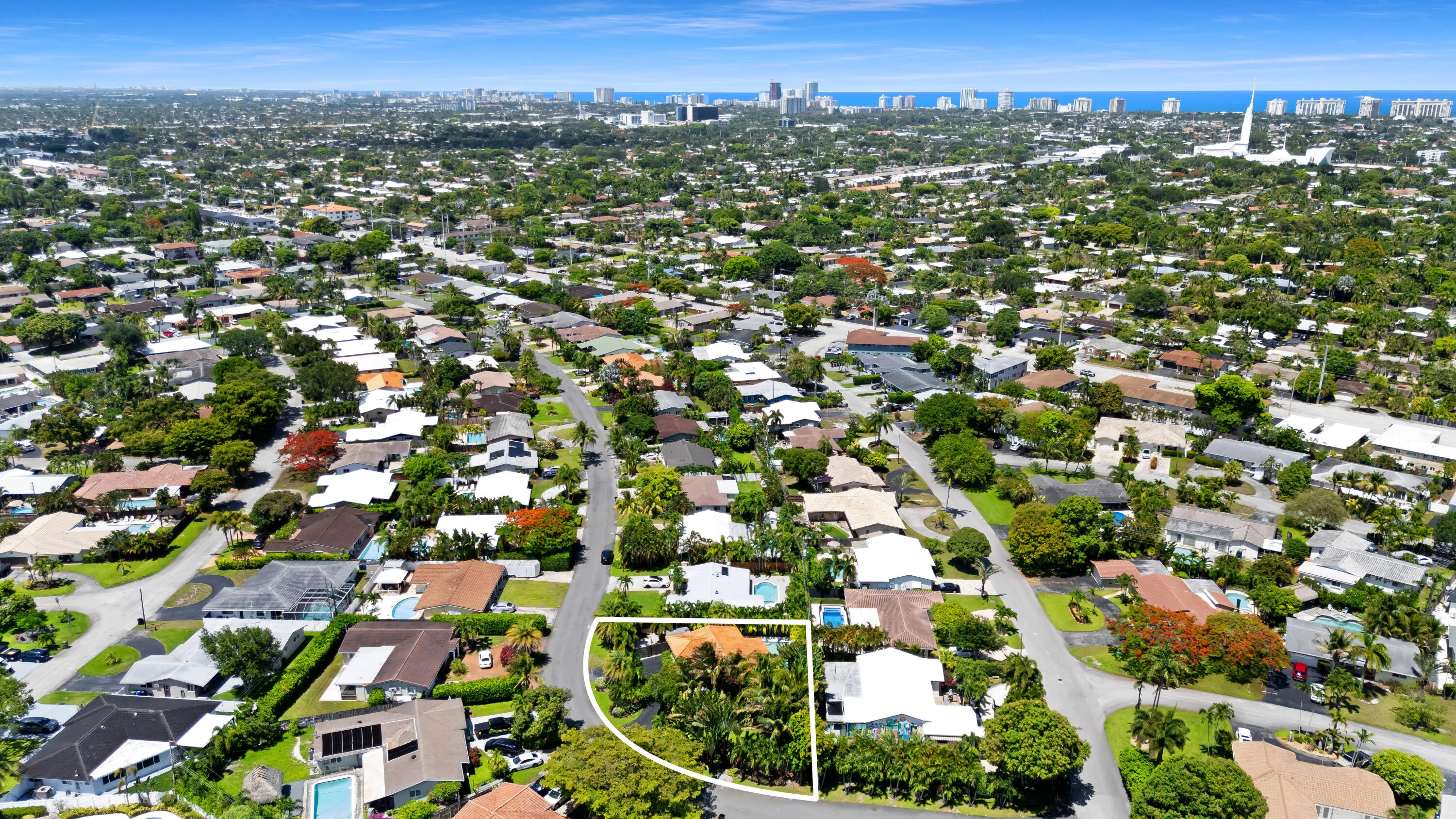 Aerial view