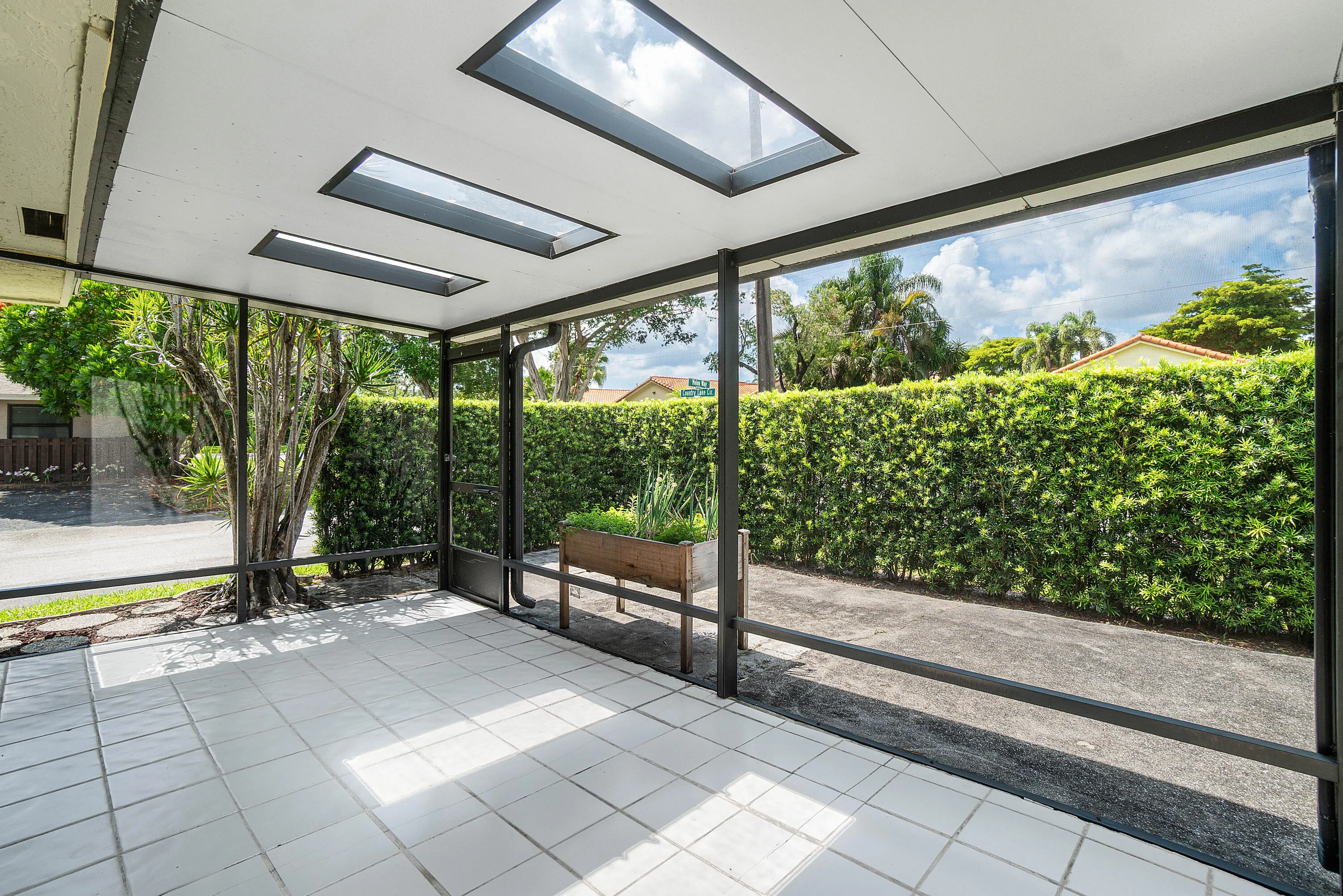 Screen Enclosed Patio