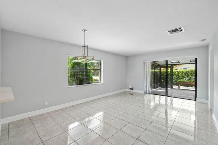 Open Dining & Living Space